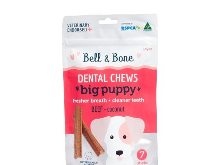 Bell & Bone Puppy Beef Dental Chews on Sale