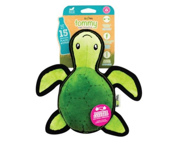 Beco Pets Recycled Plastic Rough and Tough Turtle Eco Dog Toy Online now