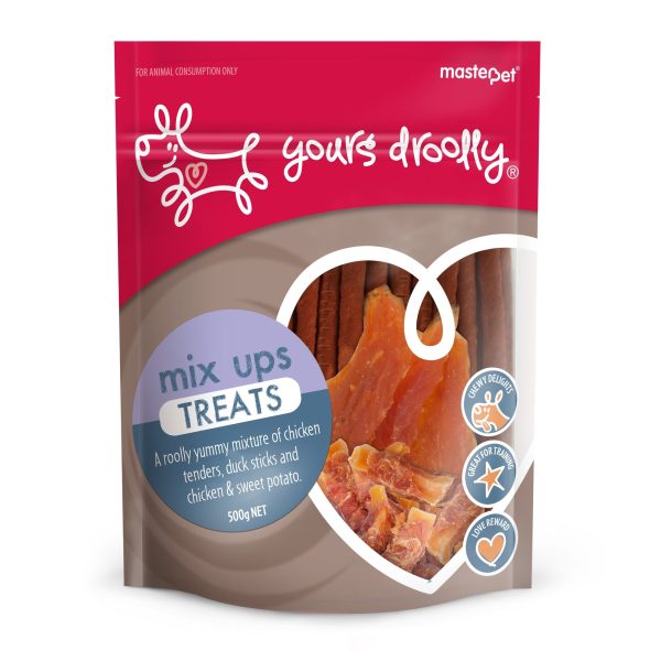 Yours Droolly Treat Mix Ups 500g FREE GIFT! Online Sale