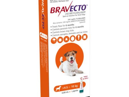 6 Month Bravecto Spot On for Small Dogs Orange FREE GIFT WITH PURCHASE!* Cheap