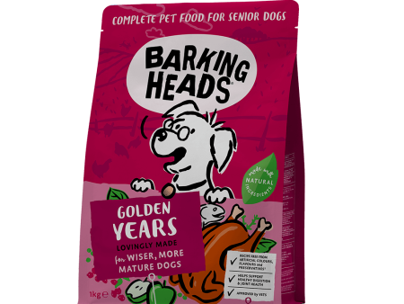 Barking Heads - Golden Years (Senior-Chicken & Salmon) - 2kg Cheap