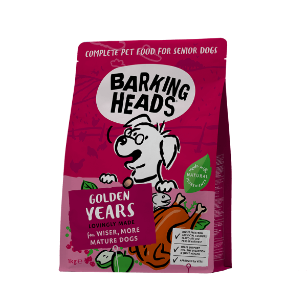 Barking Heads - Golden Years (Senior-Chicken & Salmon) - 2kg Cheap