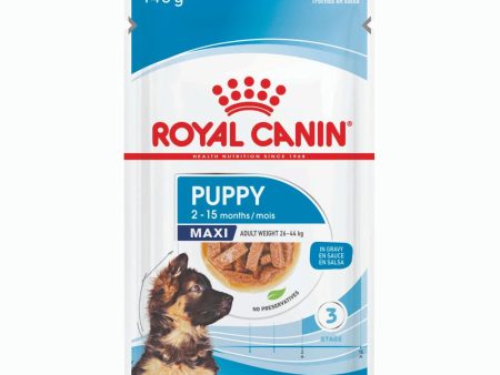 Royal Canin Maxi Puppy Pouches Supply