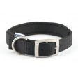 Ancol - Viva Nylon Padded Buckle Collar - Black - Size 5 (39-48cm) For Discount