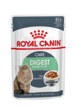 Royal Canin - Digest Sensitive Care in gravy Cat 85g pouch - 12pack Sale