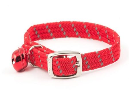 Ancol - Softweave Cat Collar - Red Discount