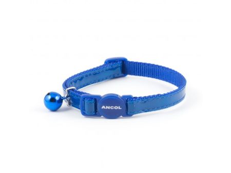 Ancol - Reflective Cat Safety Collar - Gloss Blue Sale