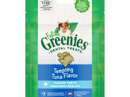 Greenies Dental Cat Treat Tempting Tuna 60g Discount