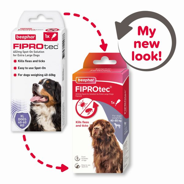 Beaphar - Fiprotec Dog Spot on - XL (40kg+) Dog - 1 Pipette Online Sale