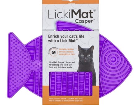 LickiMat Cat Classic Casper Slow Down Feeder Mat Online