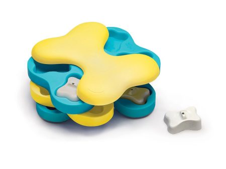 Nina Ottosson Tornado Dog Enrichment Puzzle Toy - Blue Online now