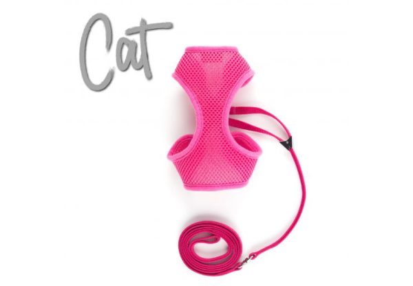 Ancol - Soft Cat Harness - Pink - Small For Cheap