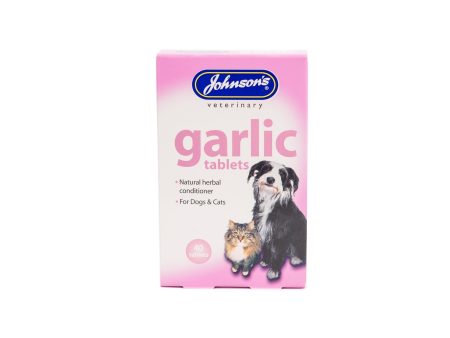 Johnsons  - Garlic Tablets - 40pack Supply