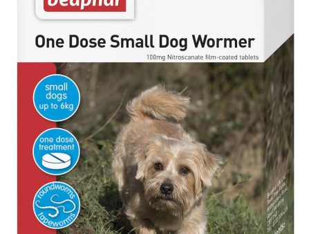 Beaphar - One Dose Worming - Small Dog   Puppy - 3 Tablets Supply