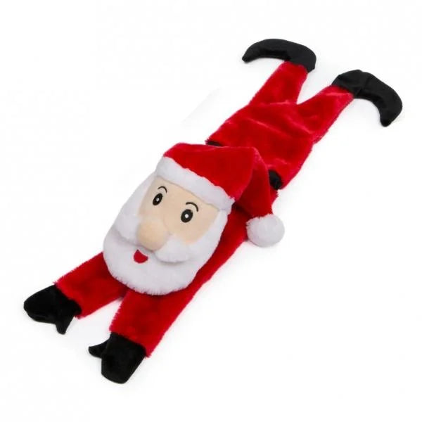 Animate - Father Christmas Squeaky Flat Toy - 60cm For Discount