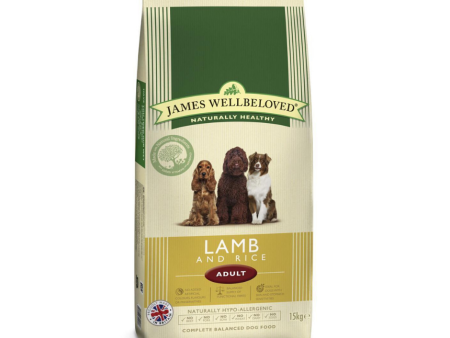 James Wellbeloved - Adult Lamb & Rice 15KG Online Hot Sale