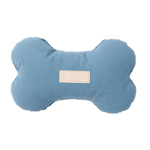 Fuzzyard Life Dog Toy Bone French Blue Online now