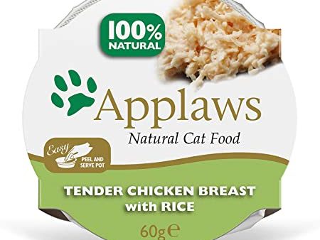 Applaws - Cat Pot Tender Chicken Breast With Rice - 60g Online now