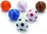 Beeztees - Sponge Sport Ball - Assorted - 4cm - 1pc Online