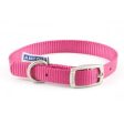 Ancol - Viva Nylon Buckle Collar - Pink - Size 1 (20-26cm) Online Sale