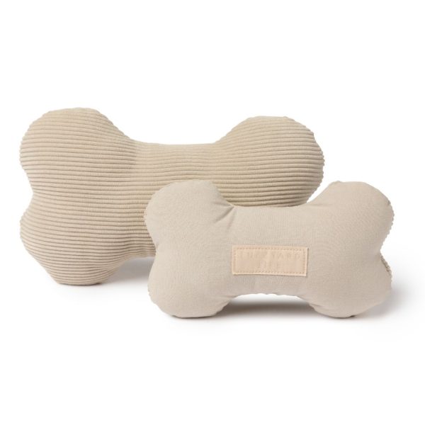 Fuzzyard Life Dog Toy Bone Sandstone Online now