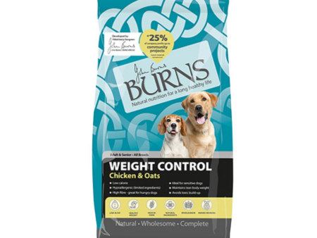 Burns Adult Weight Control Chicken & Oats 2KG on Sale