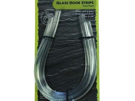 Komodo - Glass Door Strip - Twin Pack - 30cm Cheap