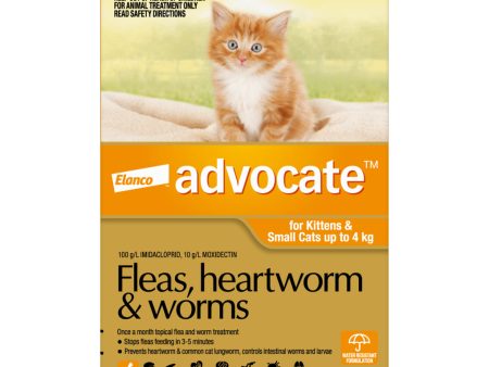 Advocate for Kittens & Cats Under 4kg 6 Months Supply