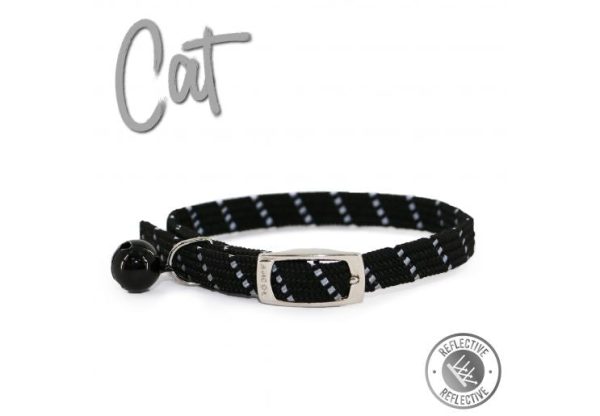 Ancol - Softweave Cat Collar - Black Online Sale