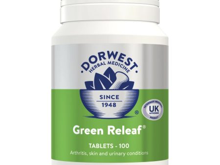 Dorwest Herbs - Green Releaf (Mixed Vegetable Medicines) - 100 tablets Online now