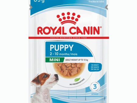 Royal Canin Mini Puppy Pouches Online now