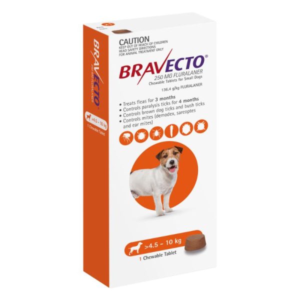 3 Month Bravecto Chew for Small Dogs Orange FREE GIFT WITH PURCHASE!* For Sale