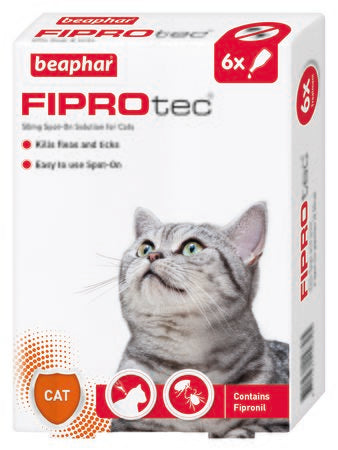 Beaphar - Fiprotec Spot-On Cat - 4 Pipettes Online Hot Sale