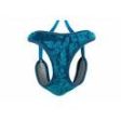 Ancol - Soft Velvet Cat Harness & Lead - Teal - Medium Supply