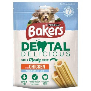 Bakers - Dental Delicious Medium - Chicken - 200g Hot on Sale