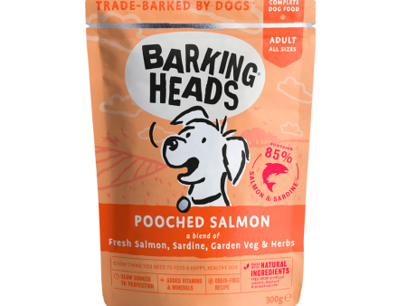 Barking Heads Pooched Salmon 300gm For Cheap