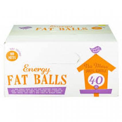 Everyday Tweets - Unnetted Fat Balls - 40 Box (3.4kg) Online Sale