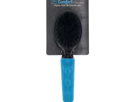 Zeez Comfort Nylon Hair Bristle Brush Online now