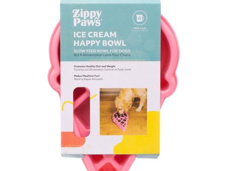 Zippy Paws Slow Feeder for Dogs Ice Cream Online Hot Sale