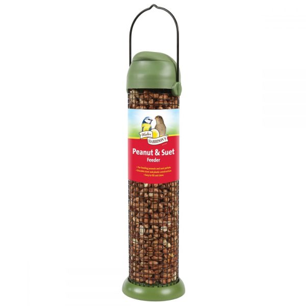 Harrison Peanut & Suet Feeder 30cm Supply