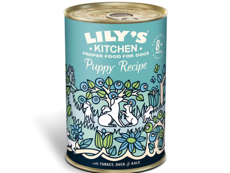 Lily s Kitchen Turkey Puppy Recipe - Grain Free - 400gm Supply