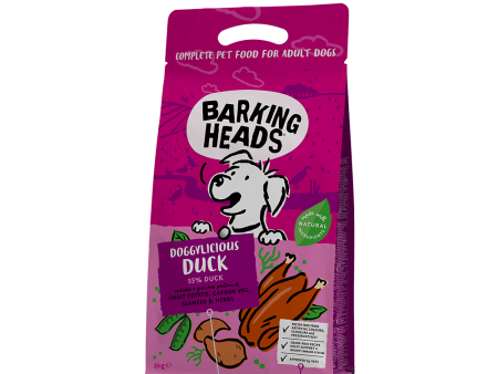 Barking Heads - Doggylicious Duck Adult Dog Grain Free - 2kg Online Sale