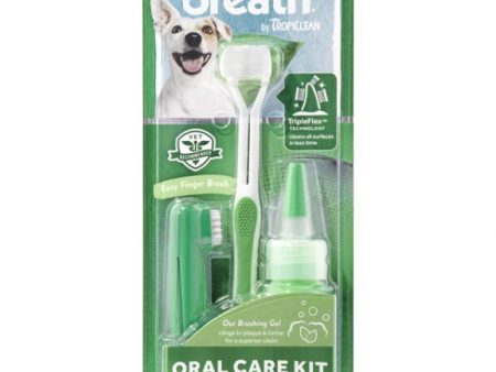 Tropiclean Fresh Breath Oral Care Kit Med Large Discount