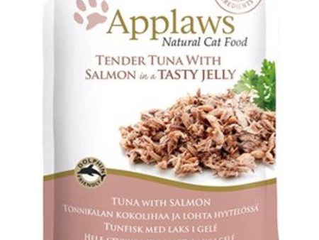 Applaws - Cat Pouch Tuna Wholemeat With Salmon In Jelly - 70g For Discount