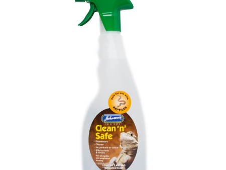 Johnsons - Clean & Safe Reptile Disinfectant - 500ml For Sale