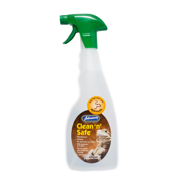 Johnsons - Clean & Safe Reptile Disinfectant - 500ml For Sale