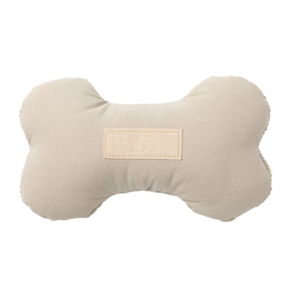 Fuzzyard Life Dog Toy Bone Sandstone Online now