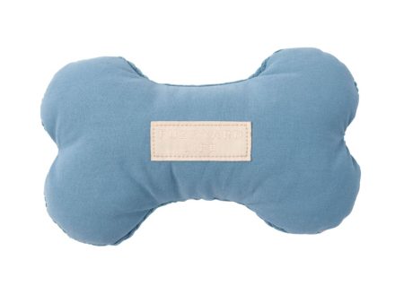 Fuzzyard Life Dog Toy Bone French Blue Online now