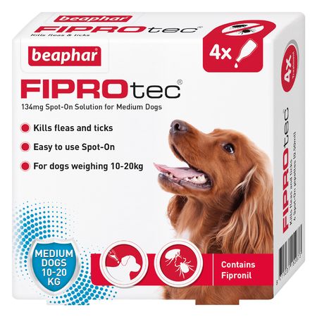 Beaphar - Fiprotec Spot On Medium Dog - 6 Pipettes Online Hot Sale