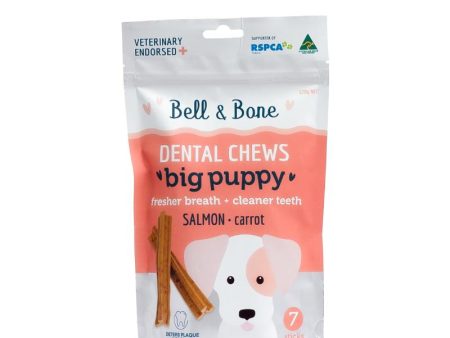 Bell & Bone Puppy Salmon Dental Chews Online now